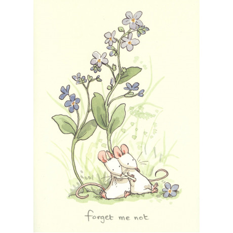 DUBBELKORT FORGET ME NOT